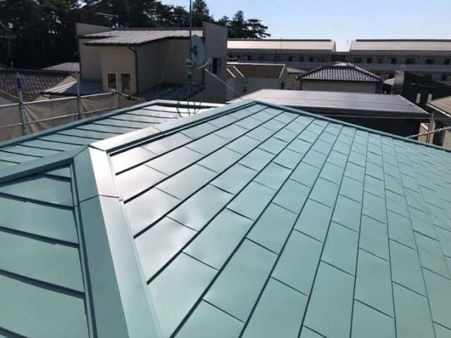 塗装作業の様子